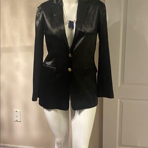 Satin blazer French connection size 6 black